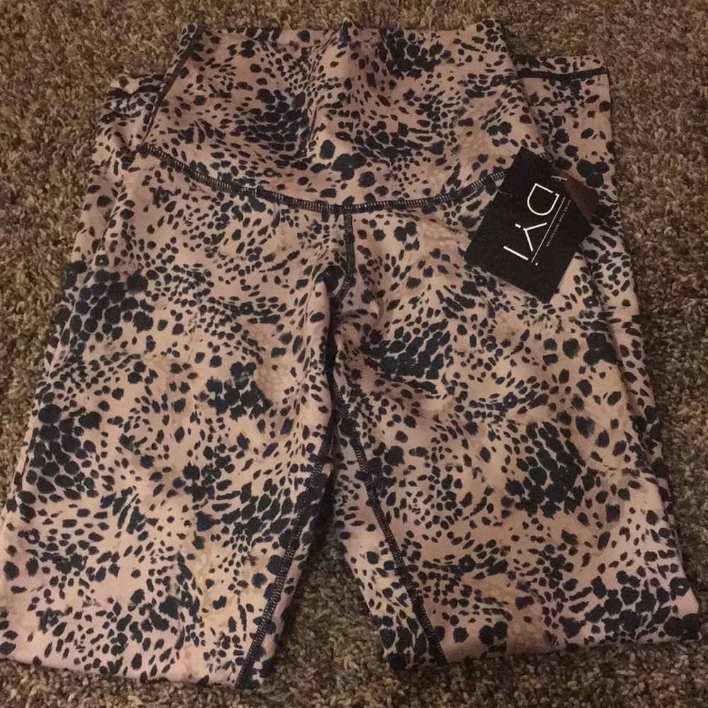 DYI Signature Tan leopard leggings